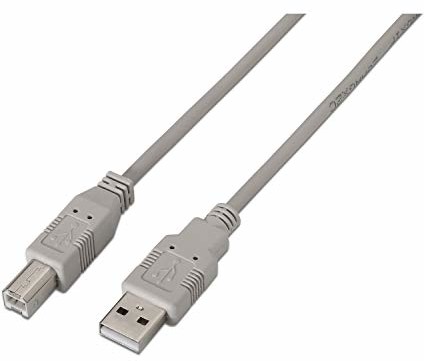 AISENS aisens A101  0003  3 m kabel do drukarki USB 2.0, kolor beżowy A101-0003