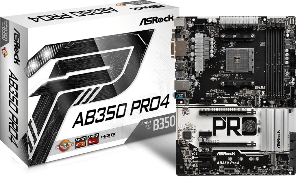 ASRock AB350 Pro4