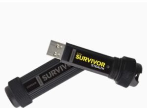 Corsair Flash Survivor Stealth 64GB USB 3.0  (CMFSS3B-64GB)
