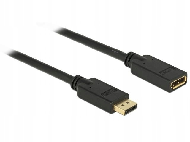 Delock Przedłużacz DisplayPort 1.2 M/f 1m 4K