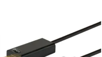 Elmak SAVIO CL-56 Kabel Displayport M - HDMI AM, pozłacane końcówki, 1,5m