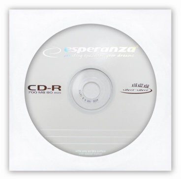 Esperanza Płyty CD-R 700MB 56x Silver (kop. 1 (2098)