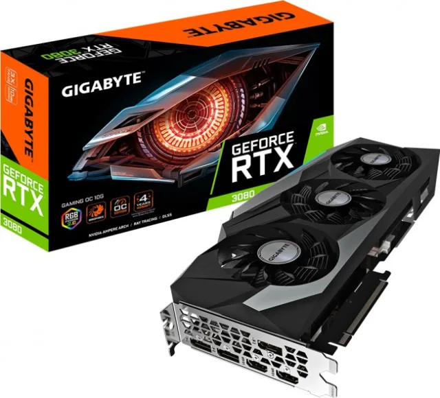 Gigabyte GeForce RTX 3080 GAMING OC 10GB GDDR6X (GV-N3080GAMING OC-10GD)