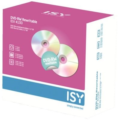ISY Płyta IDV 4100 DVD-RW 5 szt