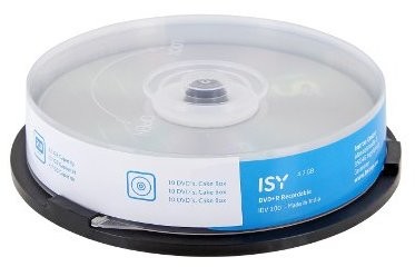 ISY Płyty DVD-R IDV 200 10szt