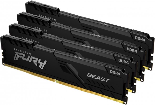 Kingston Fury Beast DDR4 128 GB 3600MHz CL18 KF436C18BBK4/128 KF436C18BBK4/128