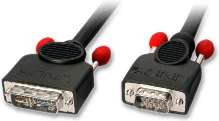 Lindy 41198 Kabel DVI-A - VGA -5 m