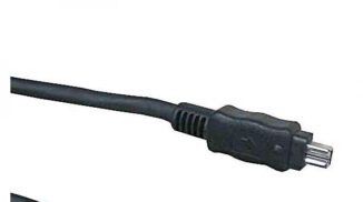 No name FireWire kabel IEEE 1394 IEEE 1394 4pin M IEEE 1394 4pin M 2m czarny KW02044001