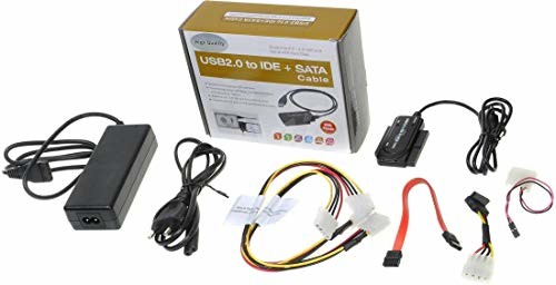 PremiumCord Premium Cord USB 2.0 - IDE + adapter SATA z kablem i zasilaczem