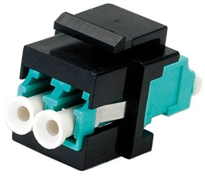 Roline Fiber Optic Keystone Jack, LC Duplex, Multimode, OM3 kabel optyczny 21.17.0001