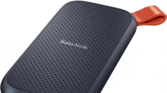 SanDisk Dysk zewnętrzny SSD Portable 480 GB Czarny SDSSDE30-480G-G25 SDSSDE30-480G-G25