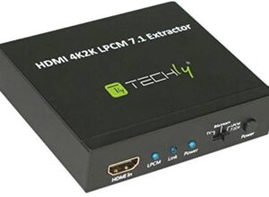 Techly HDMI Audio Extractor 7.1 4 K (IDATA HDMI-EA74K)