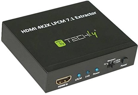 Techly HDMI Audio Extractor 7.1 4 K (IDATA HDMI-EA74K)