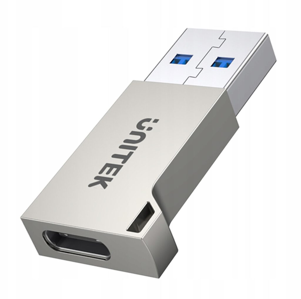 Unitek Adapter Usb A do Usb C 3.1 gen1 3.0 metal