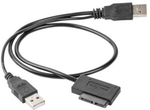 Gembird Adapter USB M +Power SATA Slim SSD na kablu AKGEMKA00000004