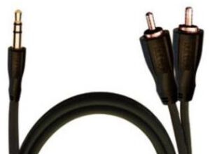 Oehlbach 84012 kabel jack 3,5 mm 2x RCA 0,5m 84012