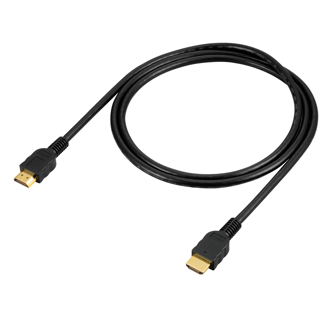 Sony Przewód HDMI High Speed z kanałem Ethernet | DLC-HE10BSK