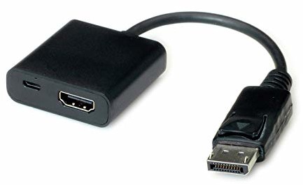 Value Adapter HDMI DisplayPort | v1.2 | Gniazdo HDMI - wtyk DP | rozdzielczość 4K do 3840 x 2160 @ 30 Hz! 12.99.3145